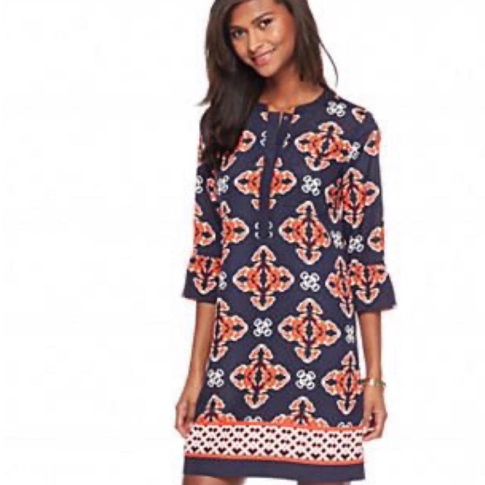 Crown and Ivy Bell Sleeve Dress